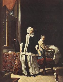 弗朗斯 凡 米裡斯 Young Woman in the Morning 弗朗斯 凡 米裡斯 Young Woman in the Morning